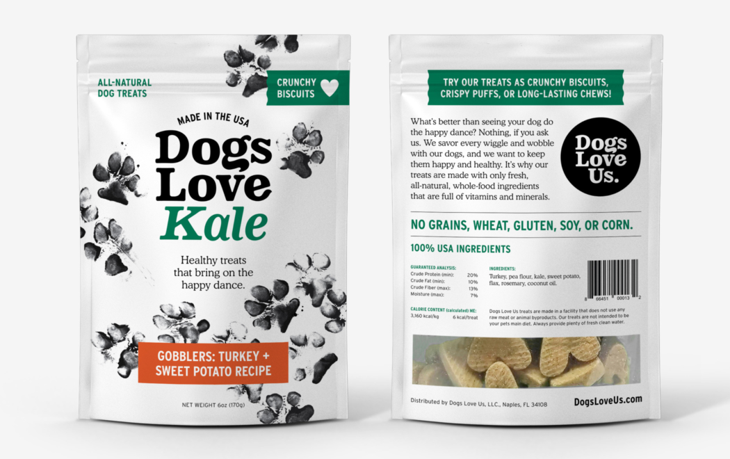 dog treat packages